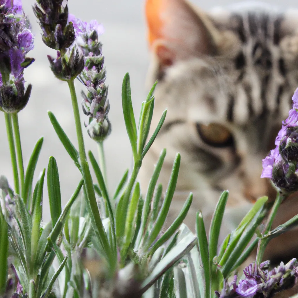 Czy lawenda jest trująca dla kota?
