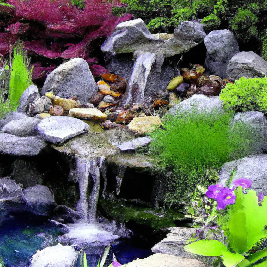 Jak zrobić oczko wodne z wodospadem?