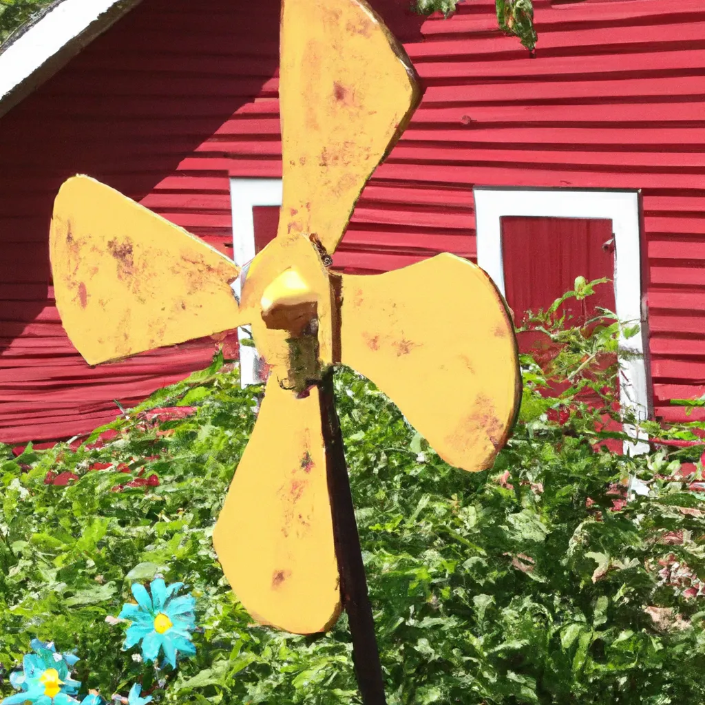 Jak zrobić wiatrak ogrodowy?