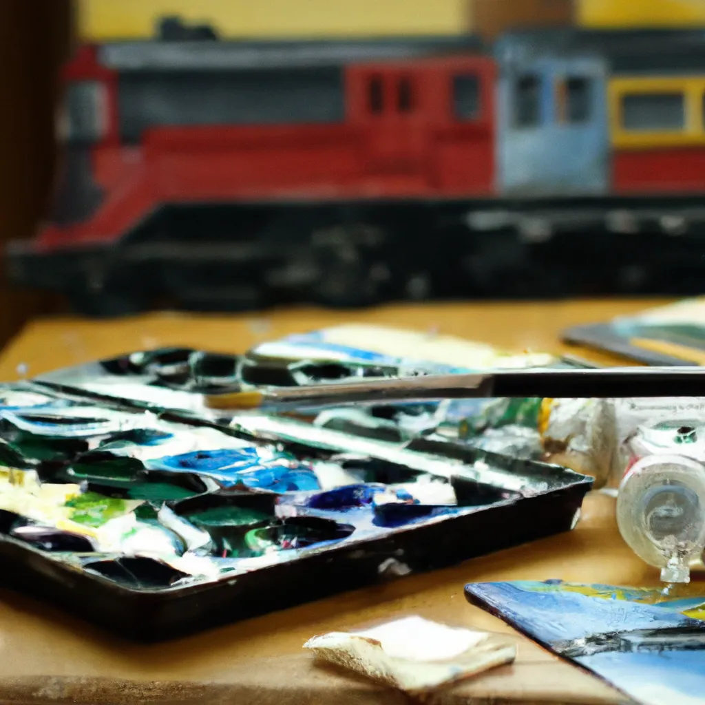 Jak Namalować Pociąg?