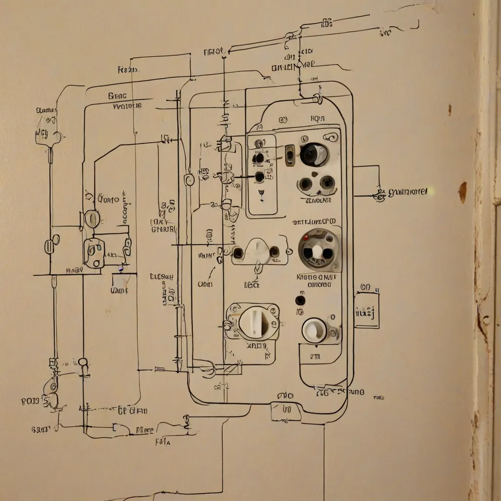 Jak wygląda najprostszy schemat domowej instalacji elektrycznej?