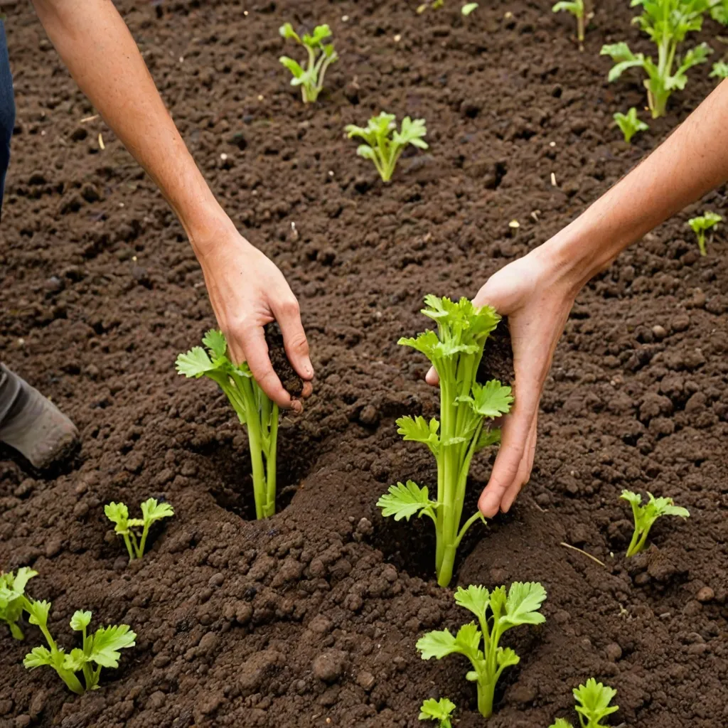 Jak sadzić seler żeby był duży?