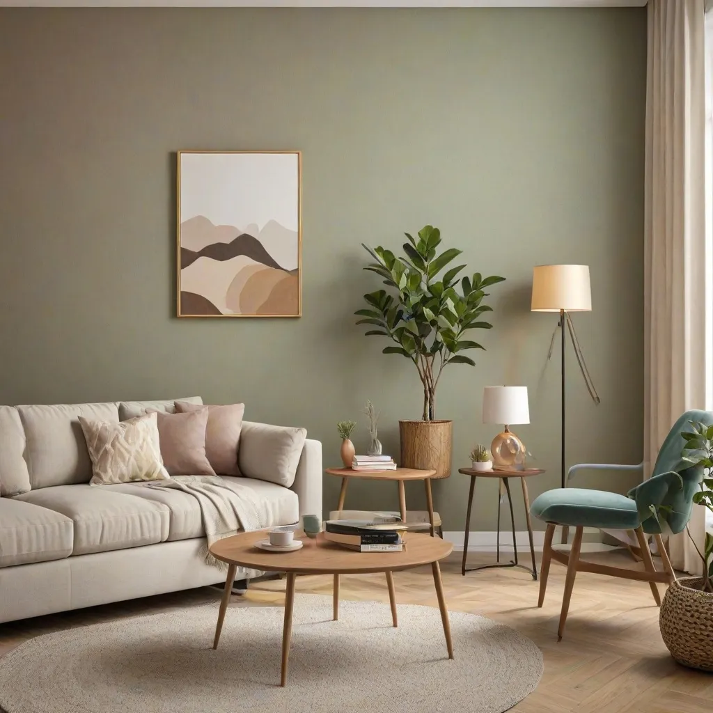 Jakie są modne kolory ścian w salonie?