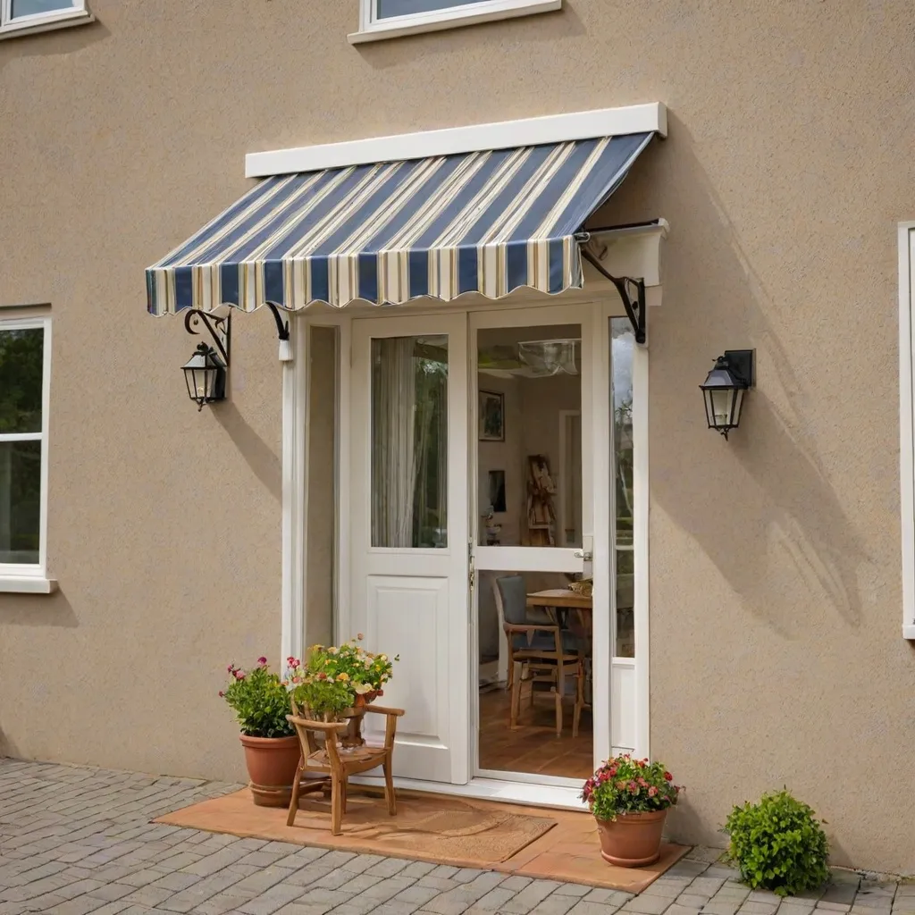 Jak zrobić daszek nad drzwiami?