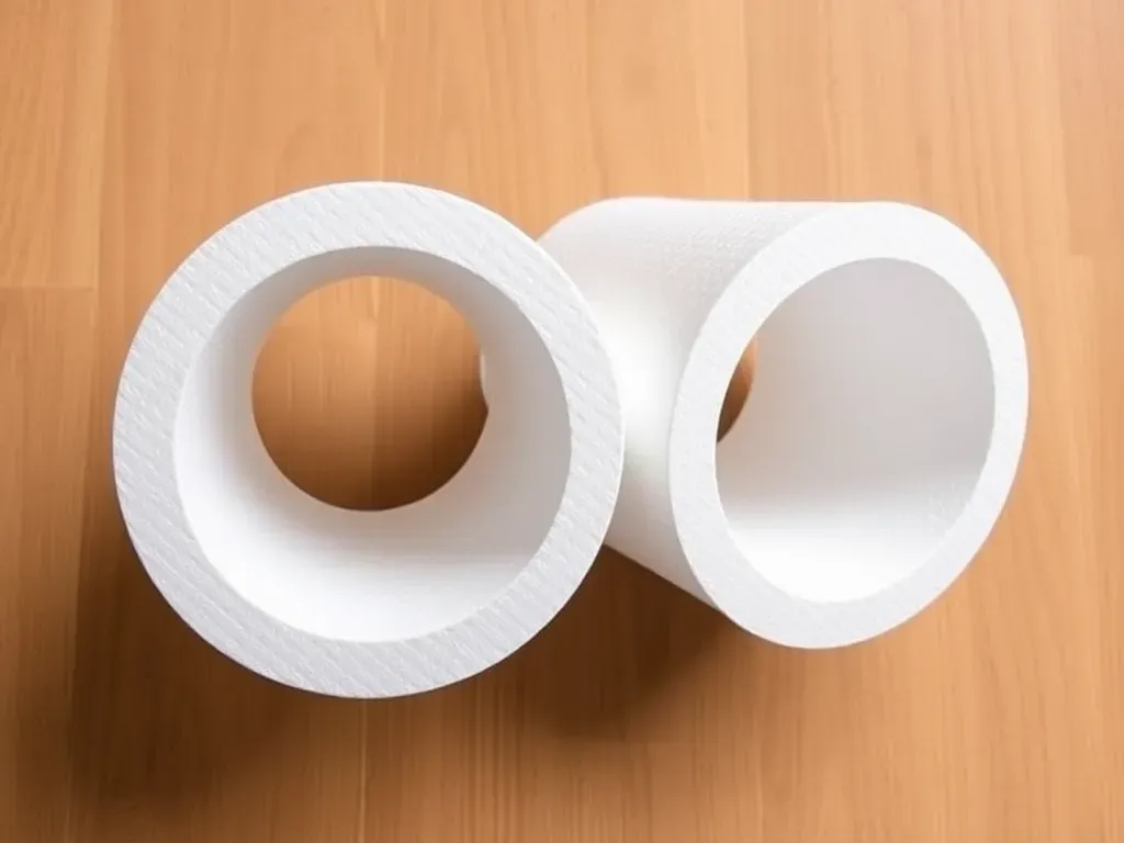 Otuliny izolacyjne styropianowe do rur